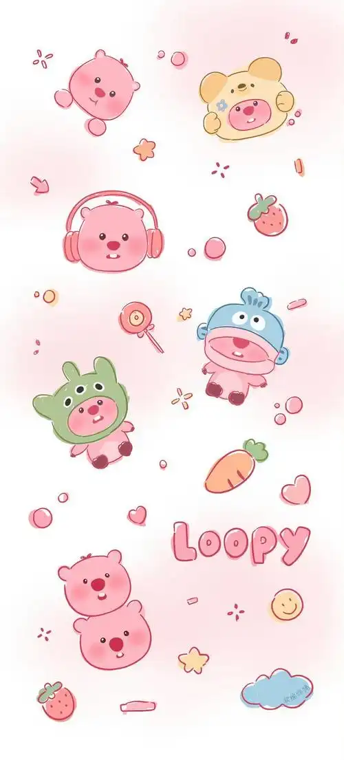 粉色系壁纸送给甜甜的你们