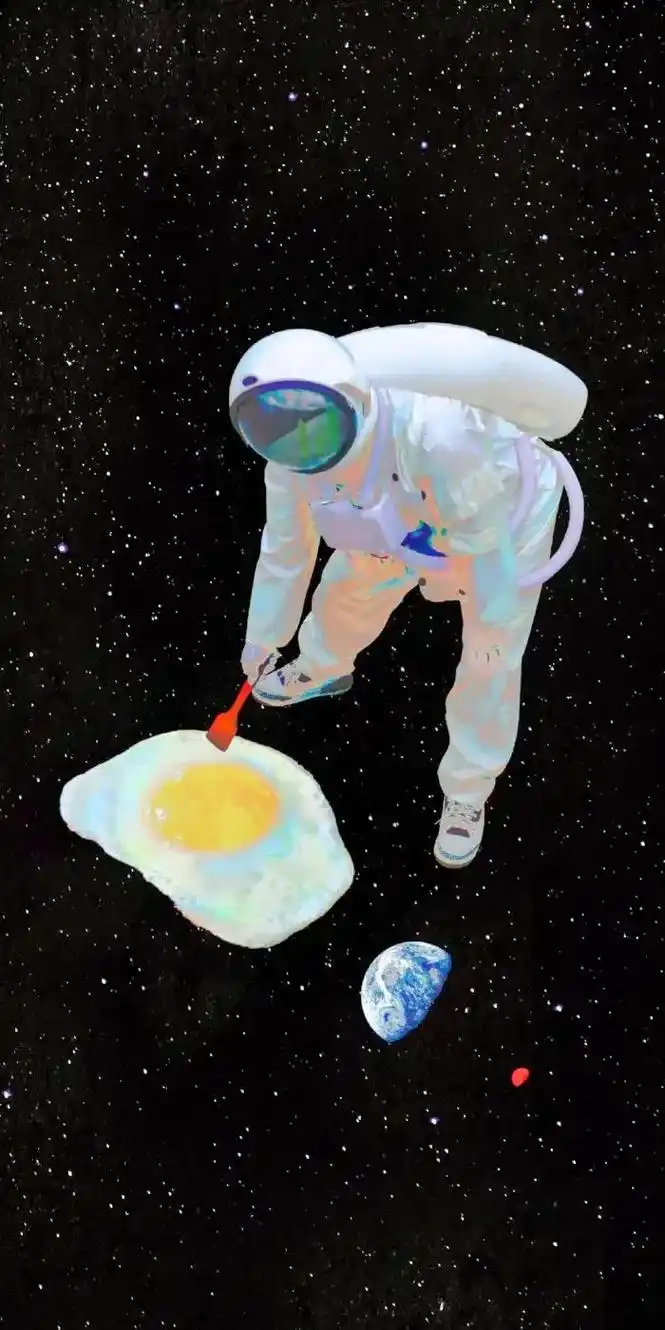 忙忙碌碌,可可爱爱#手机壁纸 #壁纸 #宇航员壁纸  - 抖音