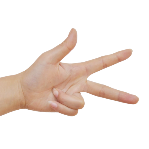 高清人物手势模特摄影图片