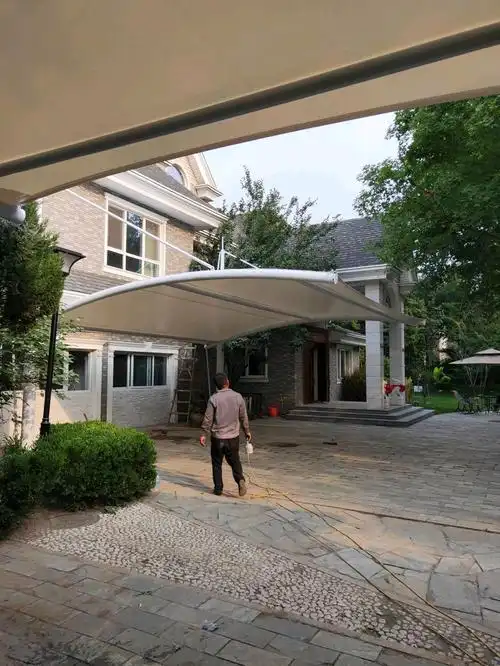 铝合金车棚停车棚家用别墅庭院遮阳雨棚汽车蓬户外停车位雨棚