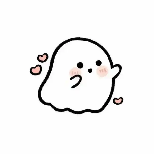 简约幽灵97头像#可爱情头 #可爱头像女卡通呆萌 #可爱情侣 - 抖音