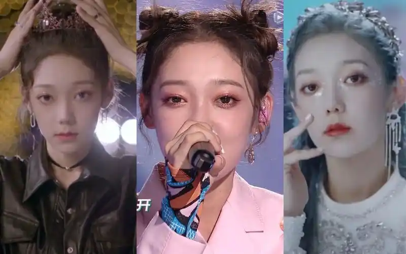 硬糖少女303实力女王希林娜依·高,高音强悍唱功无敌,实至名归!