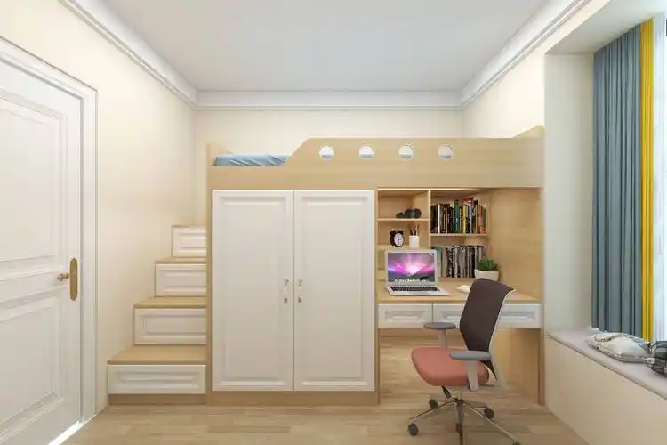 家有1儿1女却只有一间儿童房不妨照着她家这样装同住也不尴尬