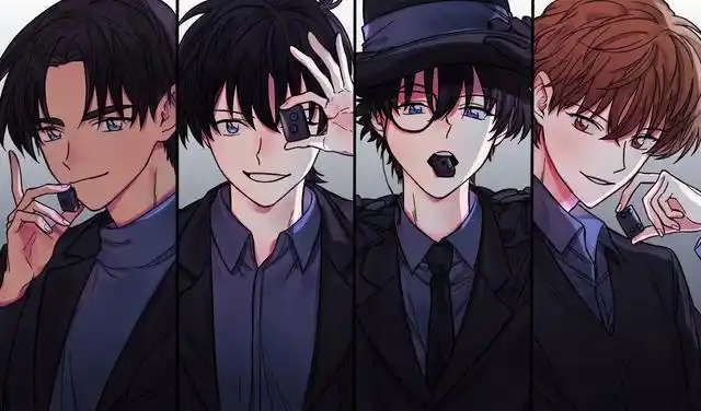 《名侦探柯南》男团出道,全员超可,鼻血不值钱