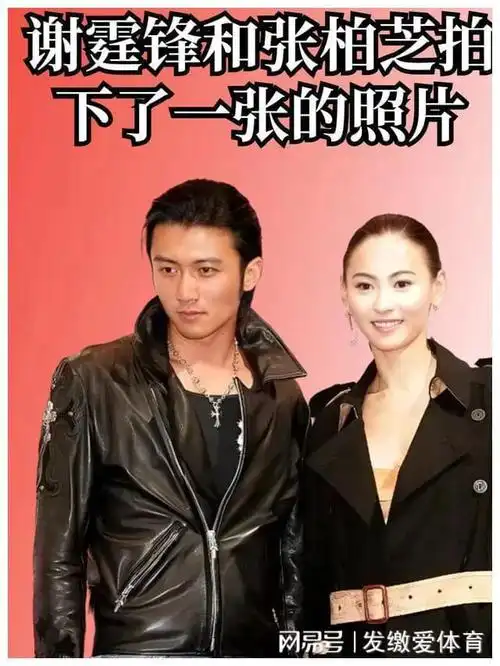 引人注目的影视明星张柏芝与谢霆锋