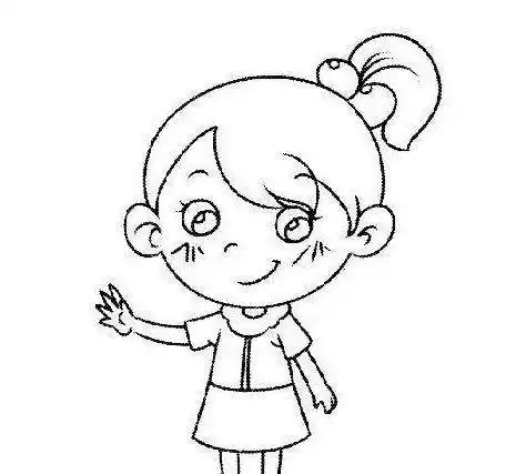 简笔画小朋友 小朋友图片大全