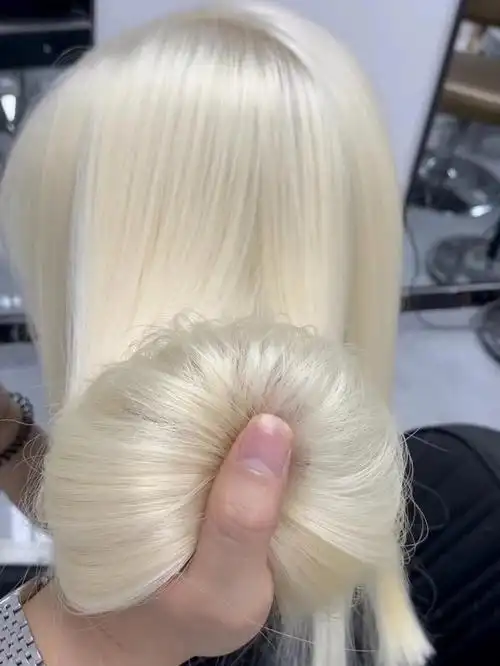 显白的白金色,上海漂发推荐,超级显白的白金色,炒