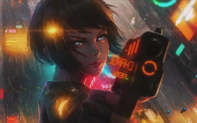 攻壳机动队-草稚素子壁纸