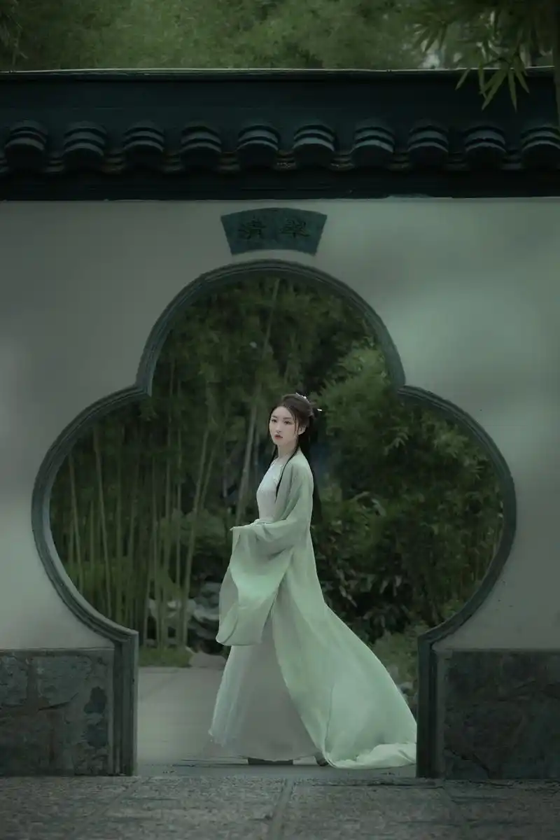 竹韵清风 古风魏晋汉服写真91上海写真.