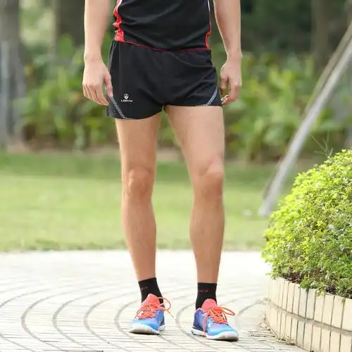 力为跑步短裤男夏马拉松短裤健身短裤田径运动短裤速干短裤 三分