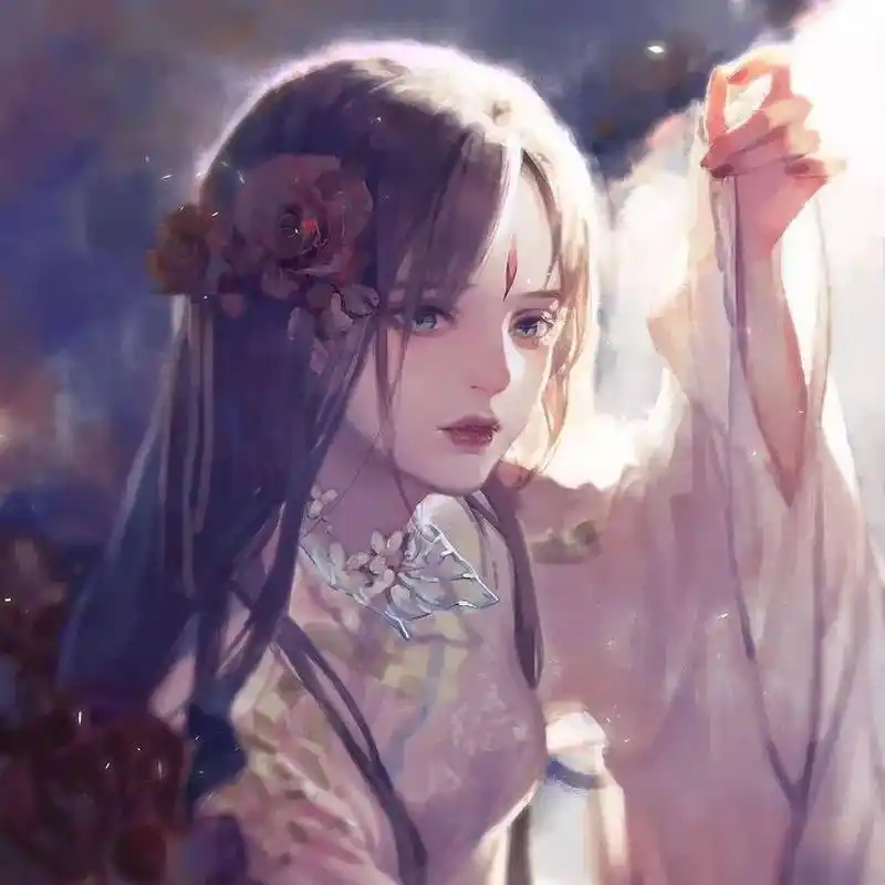 唯美古风女生头像用我三生烟火换你一世迷离