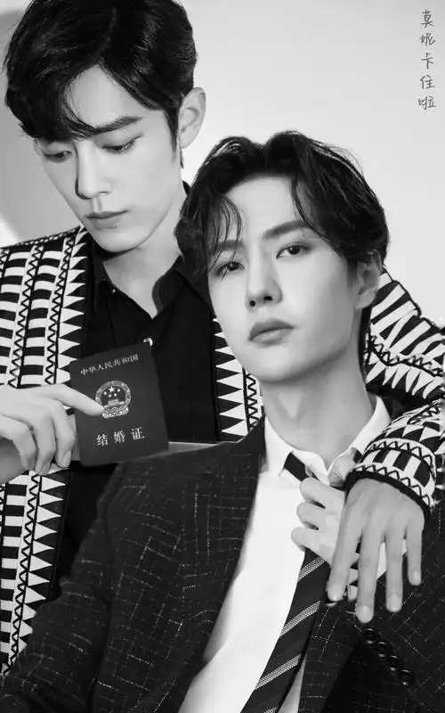 前四张还好最后一张截图当壁纸|王一博肖战王一博肖战王一博同框,cp粉