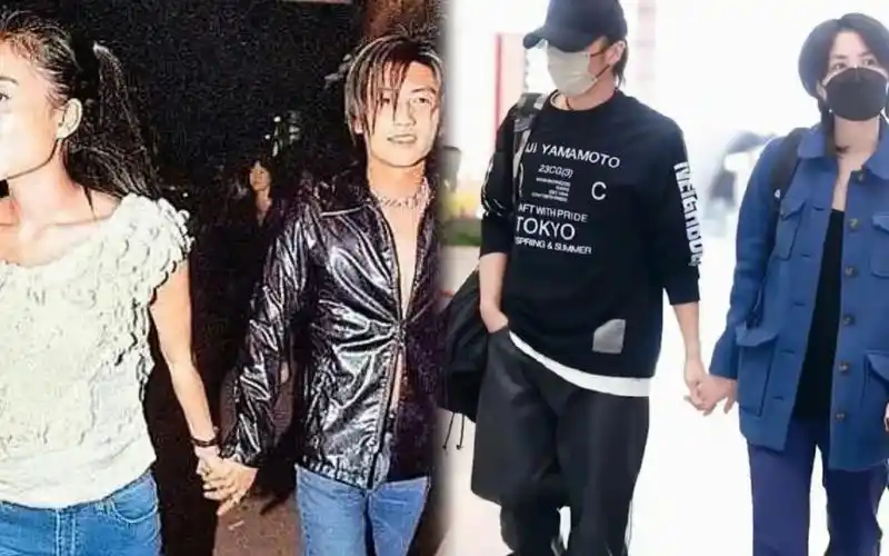 王菲谢霆锋机场牵手大秀恩爱,时隔23年再度被拍牵手同框,可谓世纪牵手