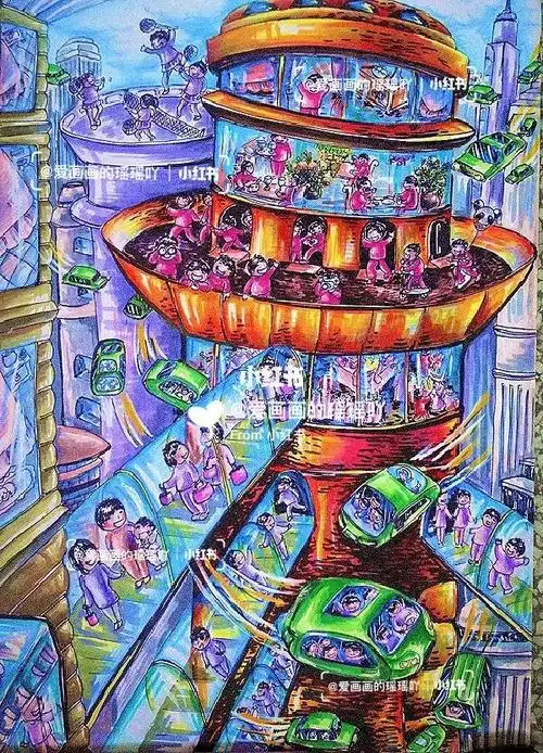 一等奖高质量科幻画分享 |代画