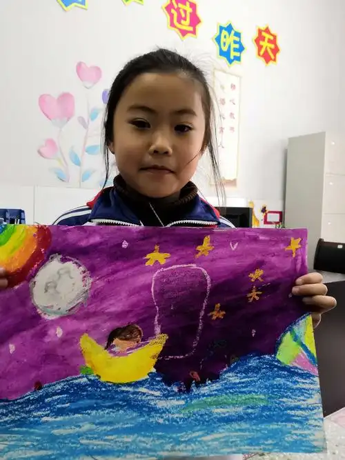 画一张我心中的图,写几句我笔下的画,这就是我的彩色梦境.