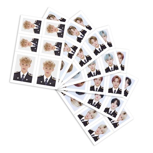 nct dream renjun jeno haechanjaemin jisung 一寸2寸军装证件照