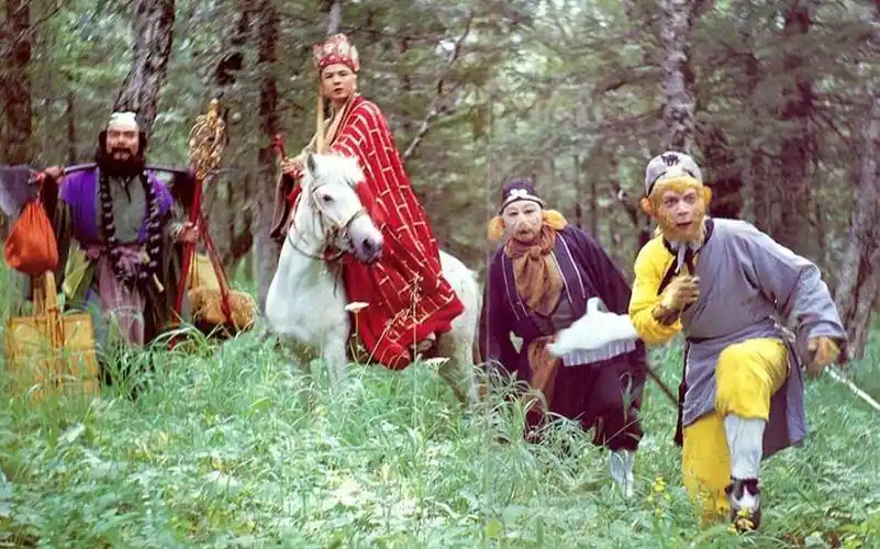 4k修复1987年西游记剧组齐天乐春节晚会完整版