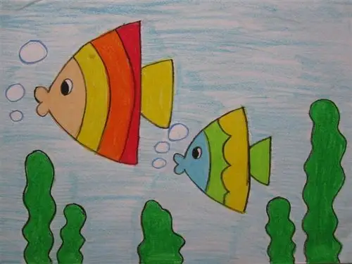 低段小学生特别喜欢涂鸦, 画画大胆,无拘无束.