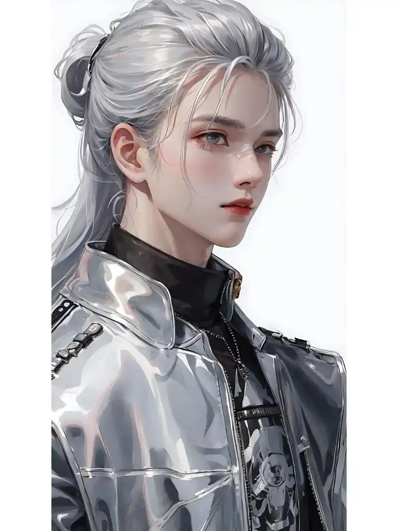 银发少年|男生头像