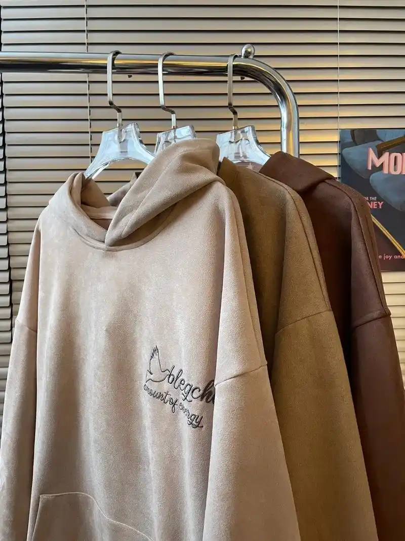 春秋美式连帽卫衣