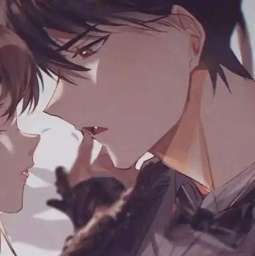 精选情侣头像动漫男生爱我者必定暴富不爱我者必定搬砖