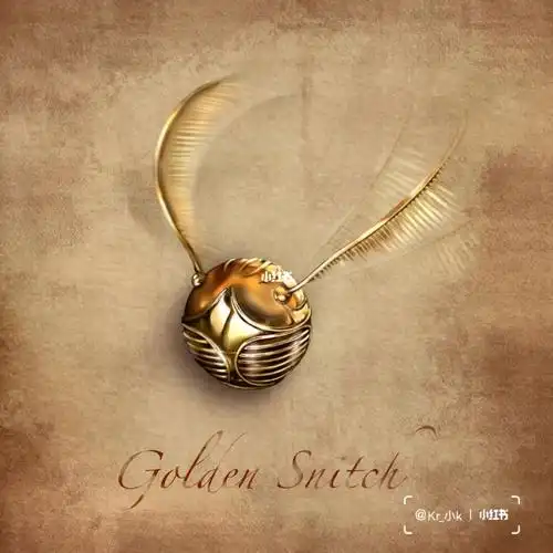 哈利波特金色飞贼  #哈利波特  #procreate  #procreate绘画  #pro