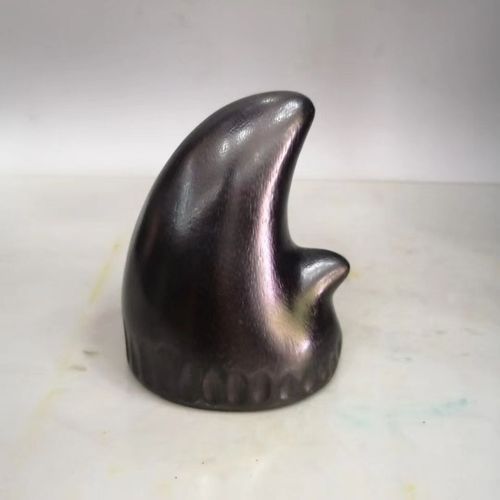 仿犀牛角尖摆件古玩古董古玩杂项农村收淘老货