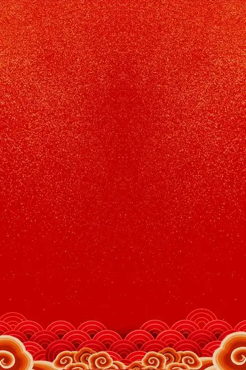 简洁红色喜庆背景