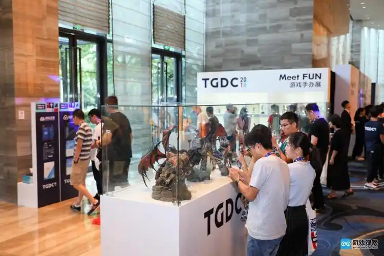 tgdc新增了游戏体验区,游戏手办展以及视频展示区