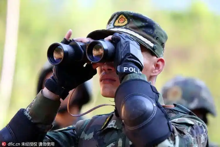 武警广东边防总队挑战生理极限 磨砺军人血性