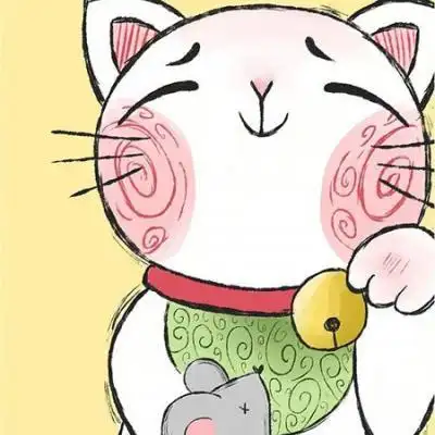 女人微信招财吉利头像祝大家招财进宝万事胜意