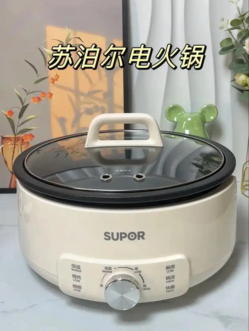 图文伙伴计划2024 苏泊尔电煮锅,家用多功能电火锅,分体 - 抖音
