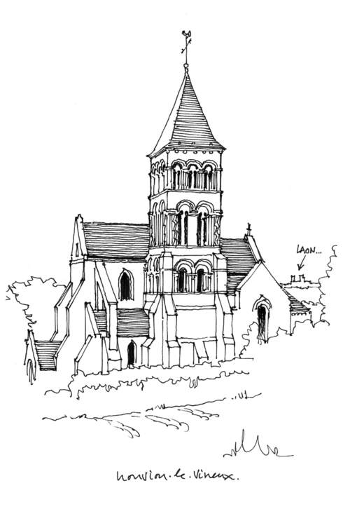 房子速写图片大全