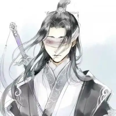 古风男生头像二次元帅气潇洒高冷古风男头