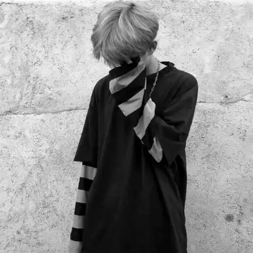 适合当主播的头像男生黑白优质头像玩网必备头像