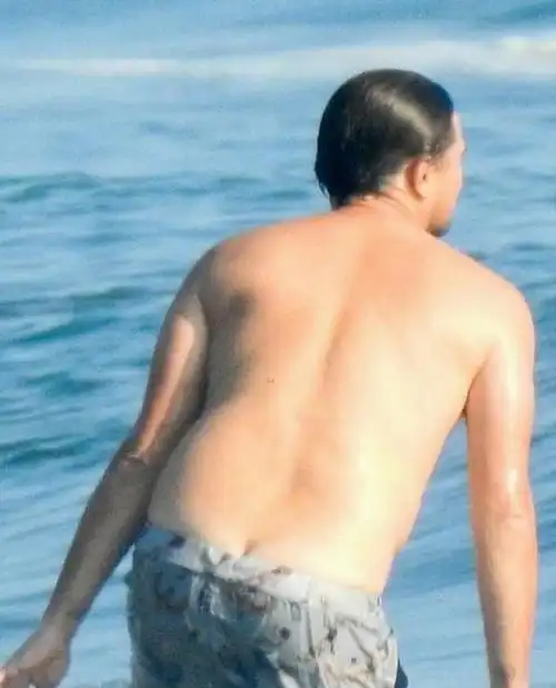 小李子近照引网友感慨:身材一去不复返!隔空喊话迪丽热巴