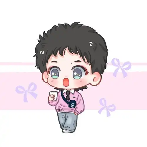 可以优雅随型,也可以灵动可爱～    绘图:汪叽@uniq-王一博