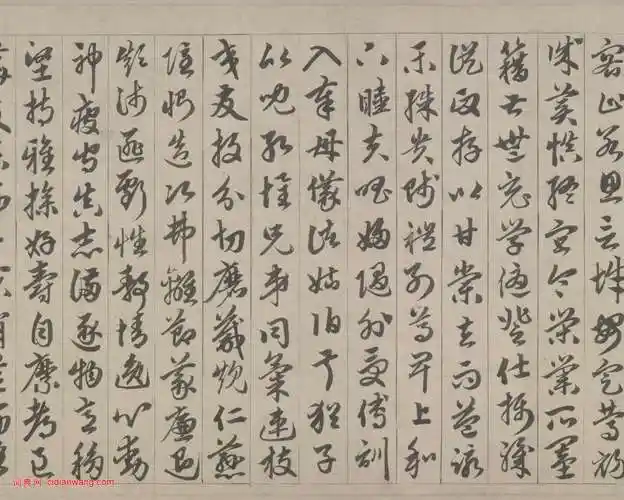 赵孟頫草书千字文卷