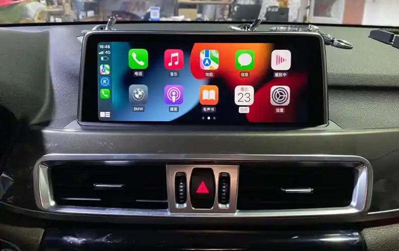 73宝马x1全屏无线carplay搞定