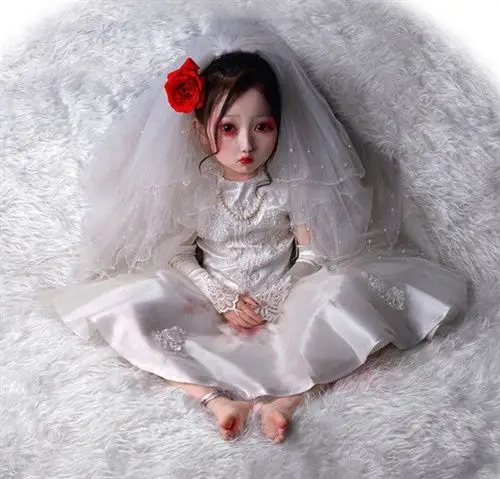 贞子小时候的超可爱图片