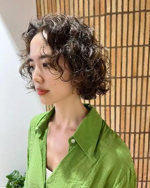 最火发型15款推边短发卷卷烫发全都有还有气质女神发型