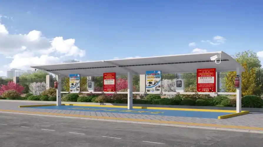 电动自行车将有"智能新家"_建设_充电_车棚