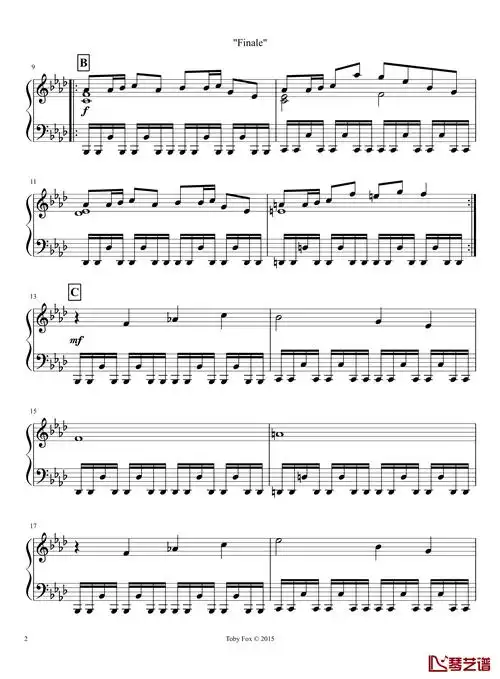 最终钢琴谱-undertale2
