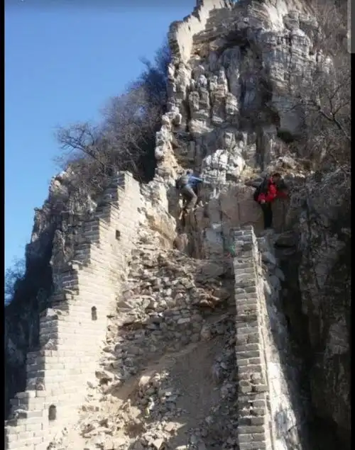 万里长城最险的一段,箭扣长城鹰飞倒仰-步行街主干道-虎扑社区