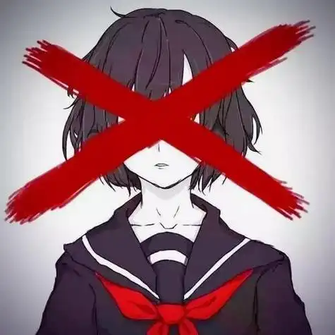 超丧的高冷动漫女生头像