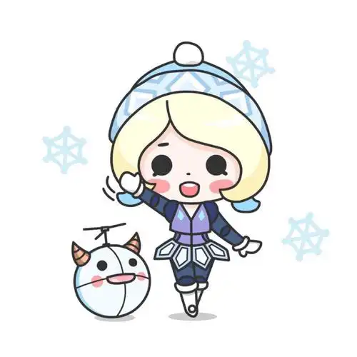 lol英雄联盟q版萌萌哒系列套图游戏美图冰雪节皮肤发条