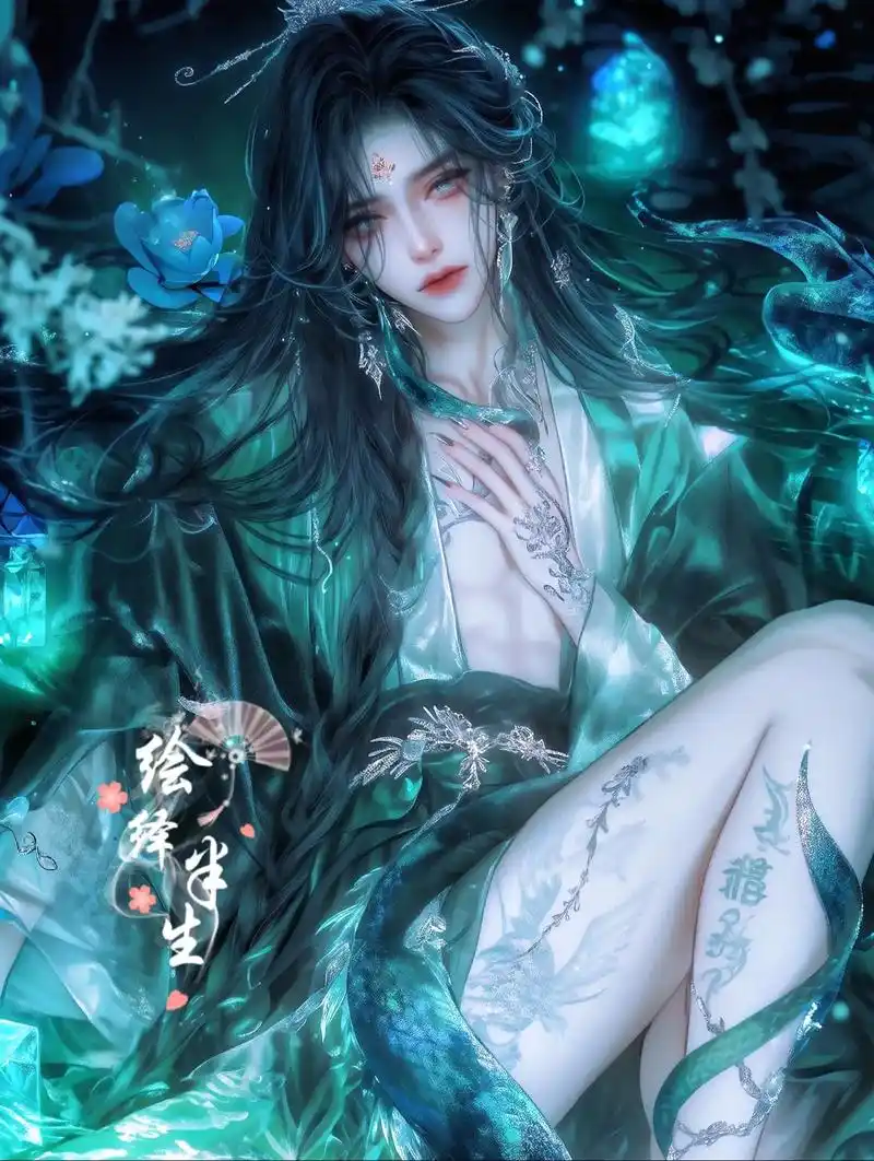 男身女相,妖魅入骨#古风美男壁纸 #邪魅古风男主 #古风封面