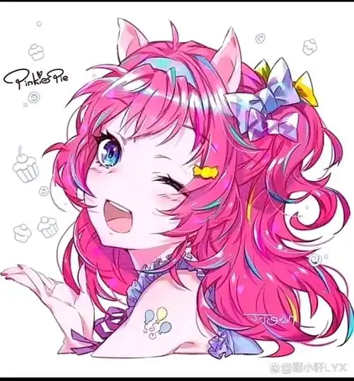 小马宝莉拟人图#  可爱的碧琪,有谁爱碧琪吗?