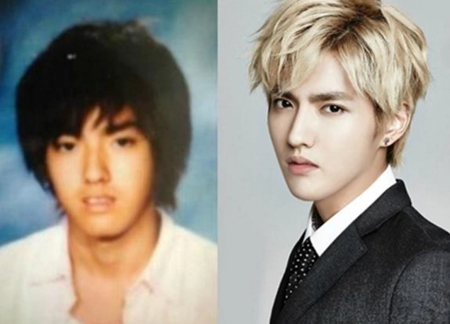 人靠衣服马靠鞍,明星成名前照片曝光,鹿晗赵丽颖也曾经很土