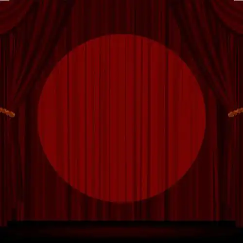 质感演出话剧幕布舞台背景素材